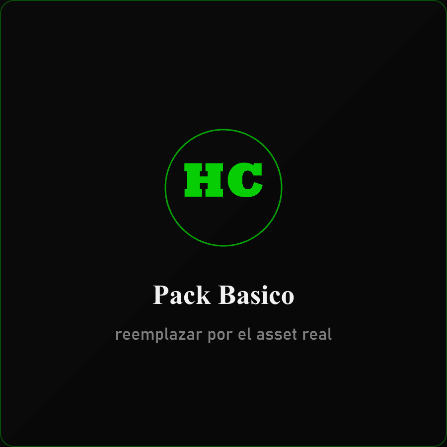 Packs de armado